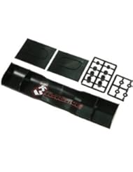 Toy: 3Racing #3R/3RAC-WG185/BL 185mm PP Side Wings For 1/10 Electric Touring Car - Black for most RC cars - 3Racing