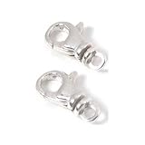 2 Clasps Pocket Watch Fobs Lobster Sterling Silver