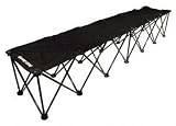 Travelchair TravelBench Original 6 Seater, Black