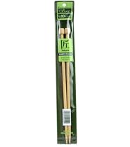 Bamboo Single Point Knitting Needles 9''-Size 10