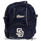 MLB Black San Diego Padres Deluxe Backpack