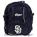 MLB Black San Diego Padres Deluxe Backpack