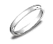 14k White Gold 3mm Comfort Fit Women's Wedding Band