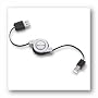 BELKIN Retractable Hi-Speed USB 2.0 Cable, A/B, 2.6 ft. F3U133v03-RTC