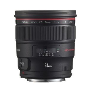 Canon EF 24mm f/1.4 L USM II Wide Angle Lens for Canon Digital SLR Cameras
