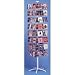 New 64 Pocket 302 CD Capacity Floor Spinner Rack NIB