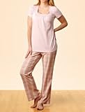 A Pea in the Pod: Short Sleeve Shelf Bra Nursing Pajama Set