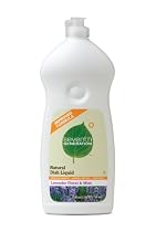 Seventh Generation Dish Liquid, Lavender Floral & Mint, 25-Ounce Bottles (Pack of 6)