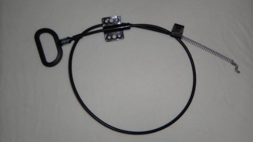 Recliner Handle Replacementwith Cable, Pulled Shaped Handle, with Exposed Cable Length:4.75", Total Cable Length:34.2"