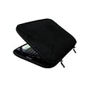 Samsung N120 10.1-Inch Netbook CaseCrown Double Memory Foam Netbook Pouch (Black Faux Suede)