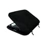 Toshiba NB205 Netbook Toshiba NB205 CaseCrown Double Memory Foam Netbook Pouch (Black Faux Suede)