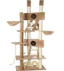 GoPetClub “Huge” Cat Tree Furniture Condo Bed House Pet Scratcher Post FC03