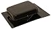 Ventamatic STV 51 GVBLK Galvanized Steel Screened 51 Square Inch Top Roof Static Vent, 6-Pack, Black