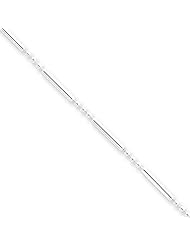 1.5mm, Sterling Silver, Fancy Bead Chain, 20 inch