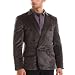 Armani Exchange Double Breasted Velvet Blazer