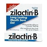 Zilactin-B Long Lasting Mouth Sore Gel - 0.25 Oz