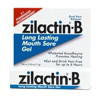 Zilactin-B Long Lasting Mouth Sore Gel - 0.25 Oz by