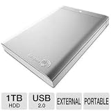 Seagate Backup Plus 1 TB USB 2.0 Portable External Hard Drive for Mac STBW1000100
