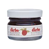 Raspberry Preserve - mini jar - 1 oz x 60 pcs (1 case) by D'arbo, Austria.