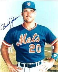 Howard Johnson Autographed/Hand Signed New York Mets 8x10 Photo (1985 Pose)