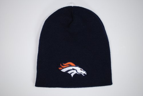Denver Broncos Navy Blue Knit Beanie Winter Hat Cap