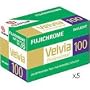 Fujifilm Fujichrome Velvia RVP 100 Color Slide Film ISO 100, 35mm Size, 36 Exposure, RVP100-36, 5 Pack,