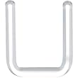 Septum Retainer 16 Gauge Clear Borosilicate Glass