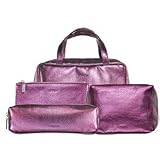 Sephora Brand Metallic Maroon Bag Collection