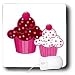 TNMGraphics Food and Drink - Pair of Cupcakes - Mouse Pads TNMGraphics Food and Drink - Pair of Cupcakes - Mouse Pads