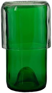Recycled Forest Green Bedside Carafe with Tumbler