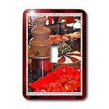 Susan Brown Designs Dessert Themes - Chocolate Fountain - Light Switch Covers - single toggle switch