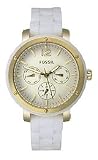 Modern Stainless Steel and Silicone - White Women's watch #BQ9405