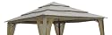 DC America GOT323-BR 10 by 10 Foot Gazebo Top, Three Tier, Beige For La Quinta Gazebo