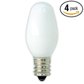 GE 20573 4-Watt Night Light, White C7 4CD, 4-Pack GE 20573 4-Watt Night Light, White C7 4CD, 4-Pack