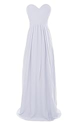 Chiffon Pleated  Ruched Sweetheart Evening Dress/Bridesmaid Dress/Prom Dress  With Ruffles