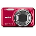 Kodak EasyShare M583 14MP Digital Camera Bundle w/ 8x Optical Zoom and 3.0 LCD Display Value Bundle (Red)