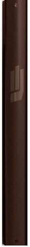 Curved and Sandblasted Bronze 7" Mezuzah Holder