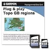 Garmin TOPO Great Britain Southern England & Wales Map (microSD/SD Card)