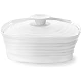 Portmeirion Sophie Conran White Covered Butter Dish