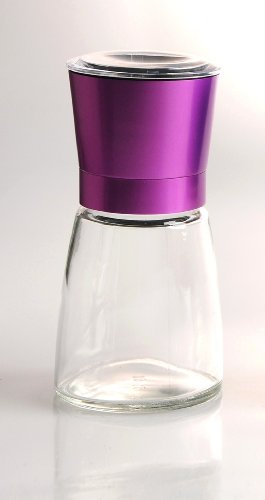 Gewürzmühlen mit Keramikmahlwerk, 185 ml Glasbehälter, 