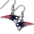 New England Patriots Dangling Earrings - NFL Football Fan Shop Sports Team Merchandise