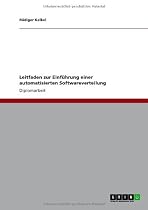 Leitfaden zur Einführung einer automatisierten Softwareverteilung