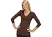 Outlooks V-Neck Princess Seam Sweater