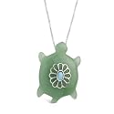 Green Aventurine Turtle Pendant