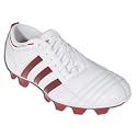 adidas adiNOVA Rome Champions League TRX FG Soccer Shoes (Running White/Cardinal/Dust Metallic)