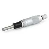 uxcell マイクロメーターヘッド　メタル製　フラット　116mm長さ 0-25x0.01mm