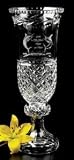 SMALL GARLAND VASE - SMALL CRYSTAL GARLAND VASE - vase