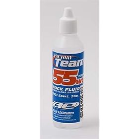 Team Associated Silicone Shock Fluid 55wt 725cst from Associated Accessories