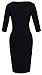 HOMEYEE Women's Chic Career Floral Ruched Slim Vintage Pencil Sheath Dress B347