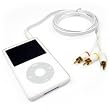 Macally Audio and Video Cable for iPod classic 4G, 5G, 5.5G (White)